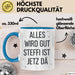 Steffi Tasse Geschenk Alles Ist Gut Steffi Ist Jetz Da Geschenkidee Becher mit Name Blau Trendation