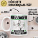 Reisender Tasse Geschenk für Reisender Der Mann Der Alles Kann Geschenkidee zum Geburtstag Weiß Trendation