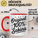 Sabina Tasse Geschenk Original 100% Sabina Geschenkidee Geburtstag Rot Trendation