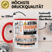 Hundepflegerin Tasse Geschenk Lustiger Spruch Bitte Erheben Sie Sich Seine Majestät Die Hundepflegerin Betritt Den Raum Rot Trendation