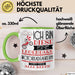 Motorradfahrerin Tasse Geschenk Ich Bin Diese Eine Legendäre Motorradfahrerin Von Der Alle Reden Geschenkidee Geburtstag Weihnachten Grün Trendation