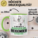 Reisender Geschenk Tasse So Gut Kann Nur Ein Reisender Aussehen Geschenkidee Kaffee-Becher Grün Trendation