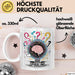 Überdenker Tasse Geschenk Lustige Geschenkidee Spruch Für Beschäftigte Köpfe Weiß Trendation
