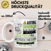 Wildtierschützerin Tasse Geschenk Lustiger Spruch Bitte Erheben Sie Sich Seine Majestät Die Wildtierschützerin Betritt Den Raum Weiß Trendation