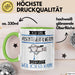 Abenteuerfilmerin Tasse Geschenk Ich Bin Abenteuerfilmerin Warum Weil Ich Es Kann Geschenkidee Geburtstag Grün Trendation
