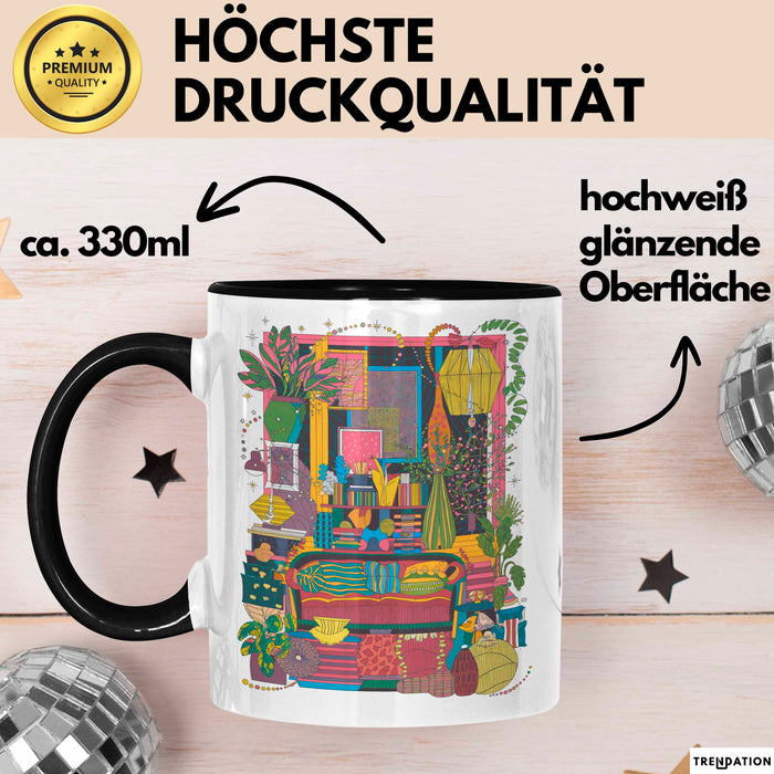 Maximalist Tasse Geschenk Lustige Geschenkidee Spruch Für Auffällige Deko Fans Trendation
