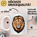 Löwe Sternzeichen Löwe Tasse Geschenk Lustige Geschenkidee Spruch Weiß Trendation