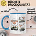 Schaf Tier Bauer Sarkasmus Tasse Becher Geschenk Lustige Geschenkidee Spruch Schaf Unschaf Gestochen Schaf Blau Trendation