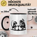 Alien vs. Predator Tasse Geschenk Lustige Geschenkidee Schwarz Trendation