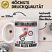 Motorradfahrer Tasse Geschenk für Motorradfahrer Der Mann Der Alles Kann Geschenkidee zum Geburtstag Weiß Trendation