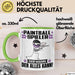 Paintballspieler Tasse Geschenk für Paintballspieler Der Mann Der Alles Kann Geschenkidee zum Geburtstag Grün Trendation