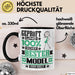 Model Geschenk Lustiger Spruch für Model Geschenkidee Bester Model Der Welt Schwarz Trendation