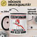 Feuerwehrmann Tasse Geschenk für Feuerwehrmann Der Mann Der Alles Kann Geschenkidee zum Geburtstag Schwarz Trendation