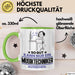 Musiktechniker Geschenk Tasse So Gut Kann Nur Ein Musiktechniker Aussehen Geschenkidee Kaffee-Becher Grün Trendation