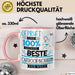 Beste Outdoor-Bloggerin Der Welt Tasse Geschenk für Eine Outdoor-Bloggerin Geprüft Und Sicher Geschenkidee Geburtstag Weihnachten Rosa Trendation