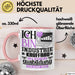 Industriekauffrau Ausbildung Start Geschenk Tasse Ich Bin Industriekauffrau In Der Ausbildung Ich Darf Das Kaffee-Becher Geschenkidee Rosa Trendation