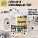 Laufgruppenleiter Geschenk Tasse Lustiger Spruch Erheben Sie Sich Der Laufgruppenleiter Betritt den Raum Weiß Trendation