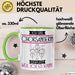 Chorsängerin Tasse Geschenk Ich Bin Chorsängerin Warum Weil Ich Es Kann Geschenkidee Geburtstag Grün Trendation