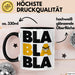 Sarkasmus Tasse Geschenkidee Bla Sarkastischer Humor Trendation