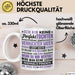 Lustige Tasse Geschenk Tochter Verrückter Vater Witziger Spruch Weiß Trendation