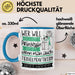 Tierheilpraktikerin Tasse Geschenk Spruch Wer Will Schon Prinzessin Sein Wenn Man Auch Tierheilpraktikerin Sein Kann Blau Trendation