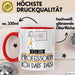 Geschenk für Professorin Tasse Lustige Geschenkidee Geburtstag Ich Bin Professorin Ich Darf Das Rot Trendation