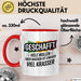 Schüler Abschluss Tasse Geschenk Lustige Geschenkidee Spruch Geschafft Viele Wollen Rot Trendation