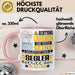 Segler Geschenk Tasse Lustiger Spruch Erheben Sie Sich Der Segler Betritt den Raum Rosa Trendation