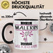 Malerin Tasse Geschenk Ich Bin Malerin Warum Weil Ich Es Kann Geschenkidee Geburtstag Trendation