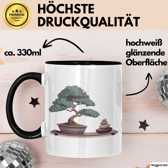 Bonsai Liebhaber Tasse Geschenkidee Miniaturbaum Künstler Trendation