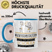 Musikveranstalterin Weil Es Keinen Schöneren Beruf Gibt Tasse Geschenk für Eine Musikveranstalterin Lustig Blau Trendation