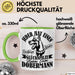Dobermann-Besitzer Tasse Geschenk Dobermann Geschenkidee Herrchen Frauchen Jeder Hat Einen Schutzengel Grün Trendation