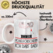 Geschenk für Vogelforscherin Tasse Lustige Geschenkidee Geburtstag Ich Bin Vogelforscherin Ich Darf Das Weiß Trendation