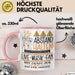 Live-Musik-Fan Tasse Geschenk Lustig Abstand Halten Hochleistungs-Live-Musik-Fan Mit Drang Zur Perfektion Bei Der Arbeit Rosa Trendation