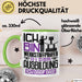 Werkstoffprüfer Ausbildung Tasse Geschenk Ich Bin Werkstoffprüfer In Der Ausbildung Ich Darf Das Geschenkidee Spruch Grün Trendation