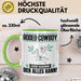 Rodeo-Cowboy Tasse Geschenk für Rodeo-Cowboy Der Mann Der Alles Kann Geschenkidee zum Geburtstag Grün Trendation