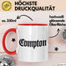 Los Angeles LA Kalifornien USA Tasse Geschenk Lustige Geschenkidee Spruch Compton Rot Trendation