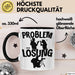 Fotograf Tasse Geschenk für Fotograf Männer Geschenkidee Problem und Lösung Fotografieren Schwarz Trendation