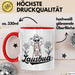 Lausbua Tasse Geschenk Oktober München Geschenkidee Becher Rot Trendation