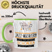 Jazz-Musikerin Weil Es Keinen Schöneren Beruf Gibt Tasse Geschenk für Eine Jazz-Musikerin Lustig Grün Trendation