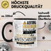 Wakeboarderin Tasse Geschenk Lustiger Spruch Bitte Erheben Sie Sich Seine Majestät Die Wakeboarderin Betritt Den Raum Schwarz Trendation