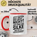 Silke Tasse Geschenk Alle Sagten Das Geht Nicht Aber Dann Kam Silke Und Hat Es Einfach Gemacht Geschenkidee Becher mit Name Rot Trendation