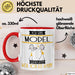 Model Tasse Geschenk Ich Bin Model Warum Weil Ich Es Kann Geschenkidee Geburtstag Rot Trendation
