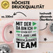Romantische Pärchen Tasse Geschenk Team seit 12,5 Jahren Geschenkidee Lustig Rosa Trendation