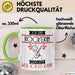 Rockerin Tasse Geschenk Ich Bin Rockerin Warum Weil Ich Es Kann Geschenkidee Geburtstag Grün Trendation