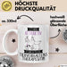 Tierverhaltenstherapeutin Tasse Geschenk Becher Stark Attraktiv Furchtlos Tierverhaltenstherapeutin Lustige Geschenkidee Weiß Trendation