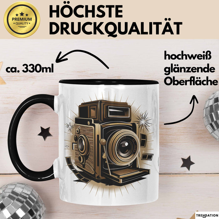 Fotograf Tasse Geschenkidee für Fotografie Enthusiasten Trendation
