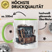 Handwerker Tasse Geschenkidee für Reparaturexperten Grün Trendation