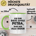 Petra Tasse Ich Bin Diese Coole Petra, Von Der Alle Reden Geschenk Grün Trendation