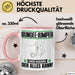 Bungee-Jumper Tasse Geschenk für Bungee-Jumper Der Mann Der Alles Kann Geschenkidee zum Geburtstag Rosa Trendation
